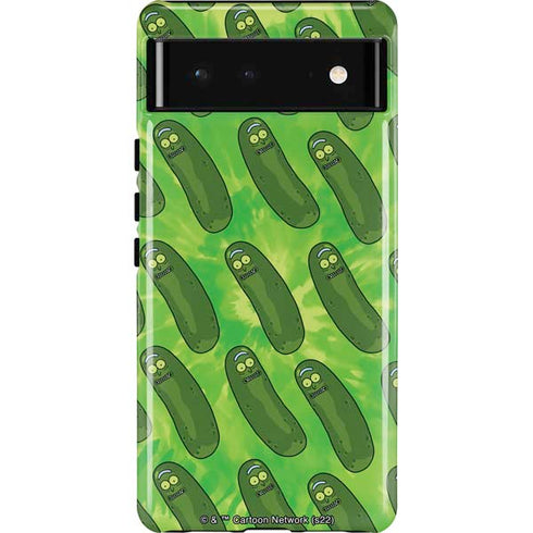 Adult Swim Rick and Morty Pickle Rick Pattern Pixel Cases